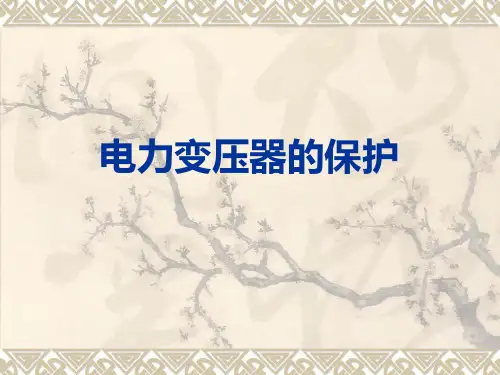 电力变压器的保护