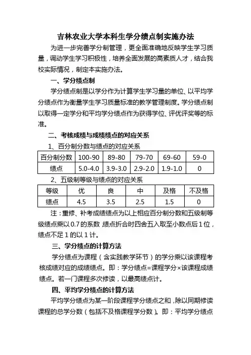 江南大学本科生学分绩