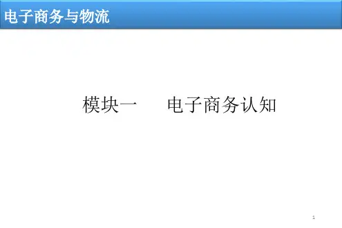 电子商务认知ppt课件
