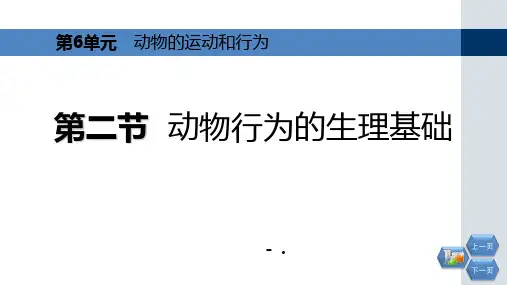 《动物行为的生理基础》PPT课件