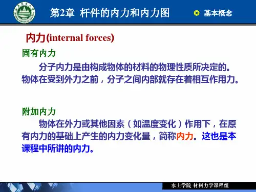 第2章杆件的内力与内力图