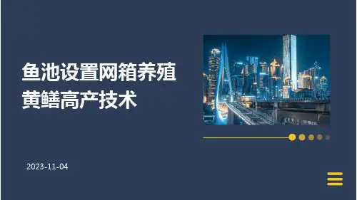 鱼池设置网箱养殖黄鳝高产技术