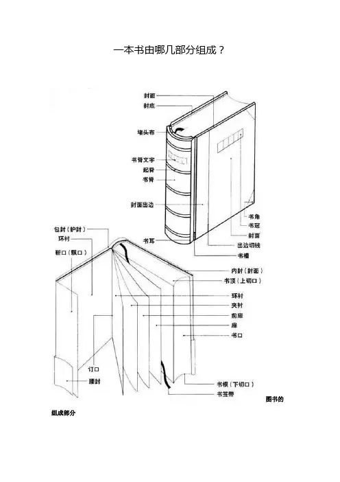 《书的组成》