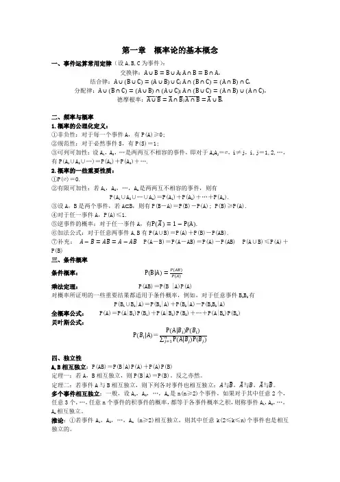 概率论基础知识