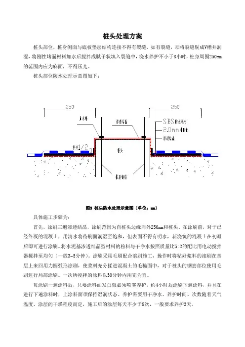 桩头处理方案