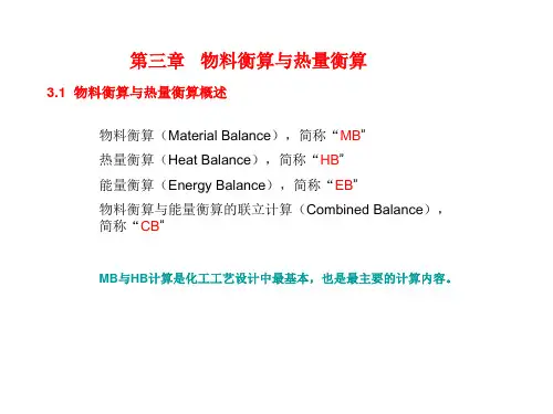 化工设计概论(3-1)