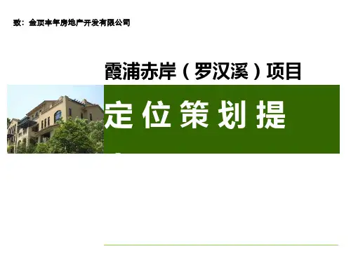 福建霞浦项目定位策划报告 精品