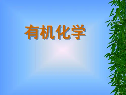 有机化合物简介 ppt课件