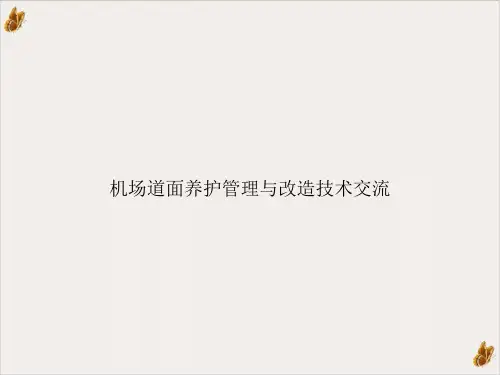 机场道面养护管理与改造技术交流ppt幻灯片
