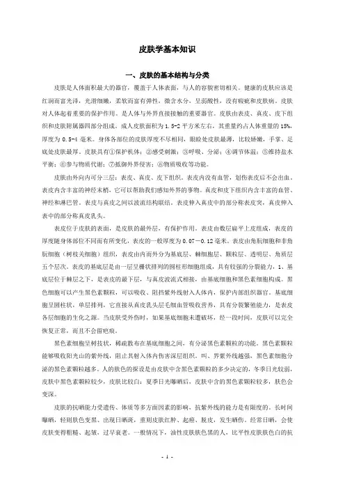 皮肤学