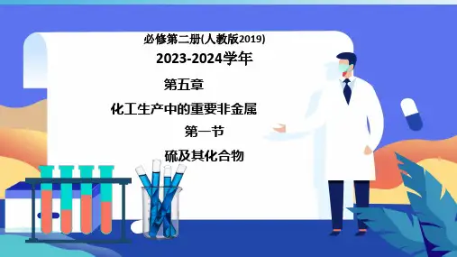 化学人教版(2019)必修第二册5.1.5不同价态含硫物质的转化(共25张ppt)
