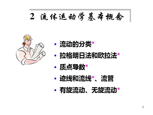 流体力学第2章流体运动学基本概念
