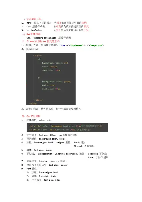 css笔记 图文