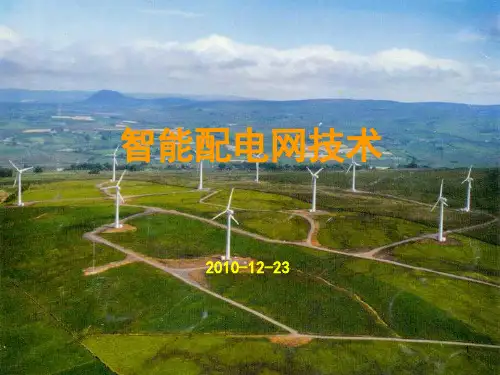 智能配电网技术ppt课件
