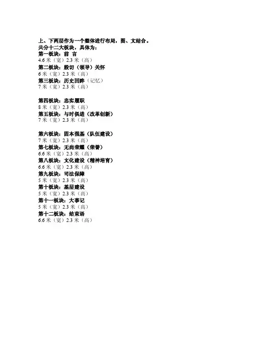展板尺寸[新版]
