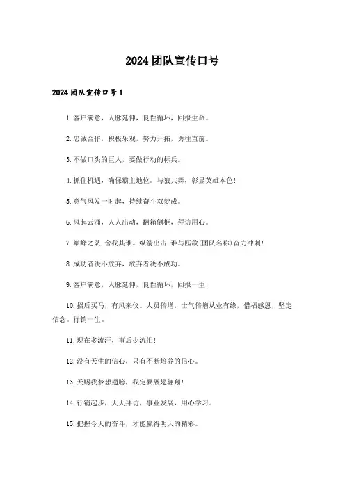 2024团队宣传口号_1