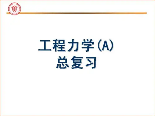 工程力学总复习学习教案.ppt