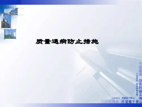 质量通病介绍