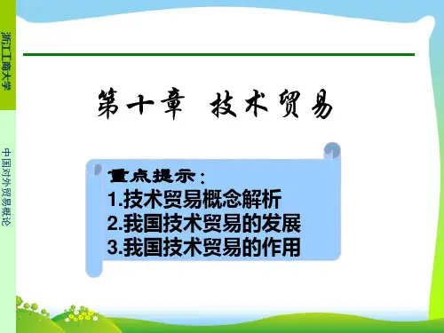 第十章中国对外贸易概论.pptx