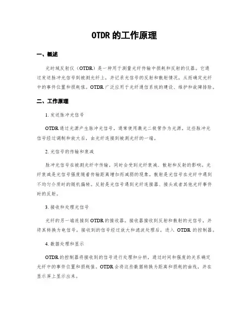 OTDR的工作原理