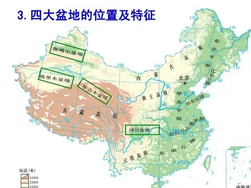 四大盆地