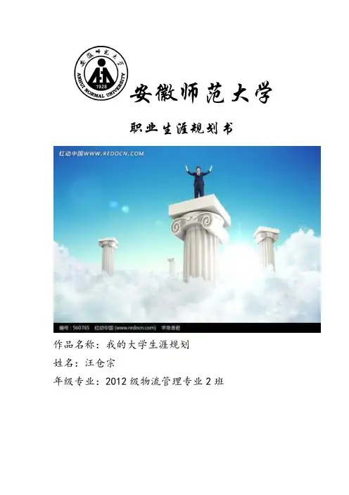 职业生涯规划书.wcz