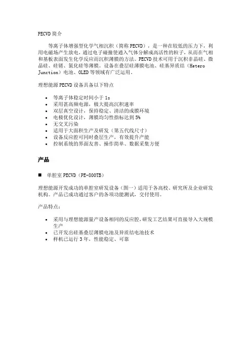 PECVD简介