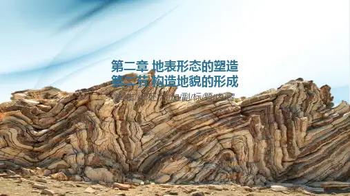 构造地貌的发育课件
