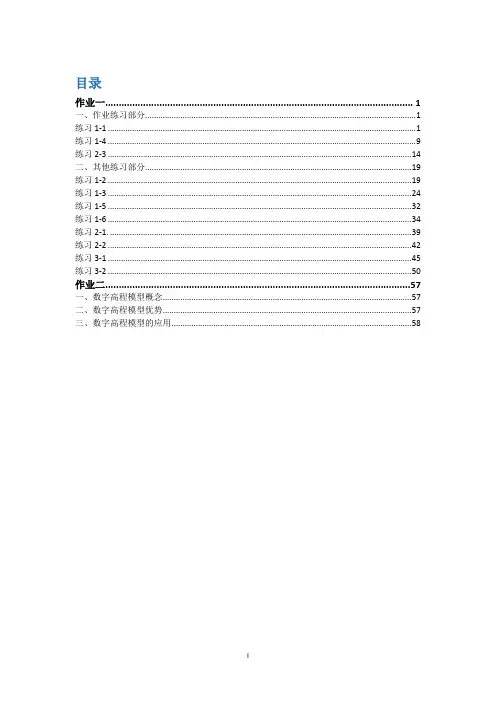 数字高程模型期末作业