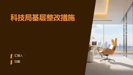 科技局基层整改措施