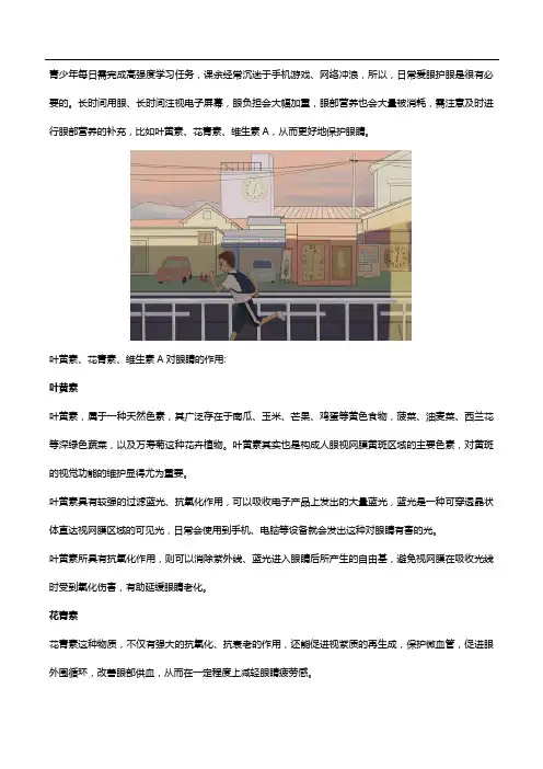 青少年补充眼部营养,健视佳越橘叶黄素可以试试!