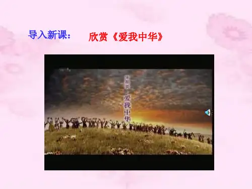 《中华民族大家庭》课件