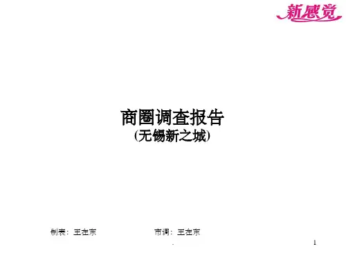 《无锡新之城广场》PPT课件