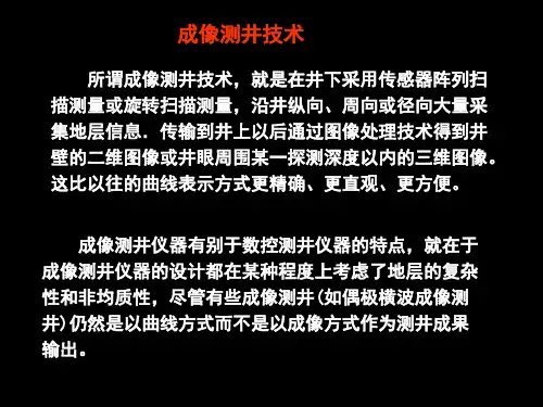 成像测井技术