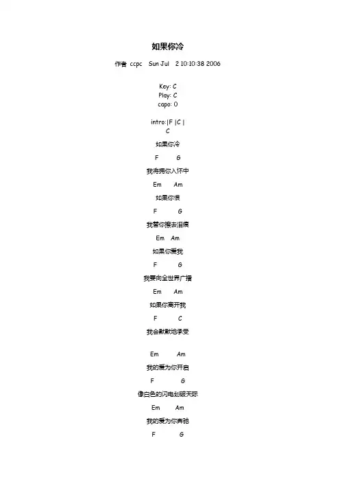 张悬。吉他谱。