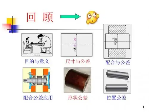 第六章 公差原则及形位公差选择应用