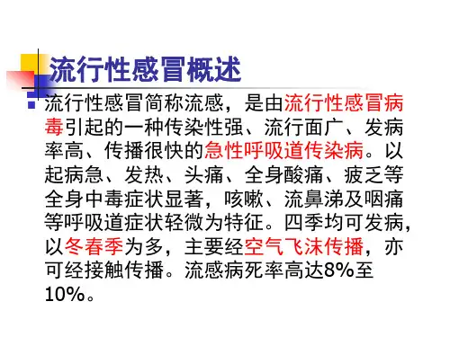 流行性感冒PPT课件