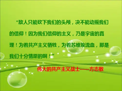《可爱的中国》ppt课件