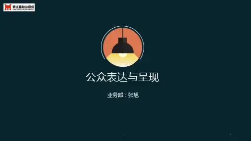 公众表达能力讲解PPT课件