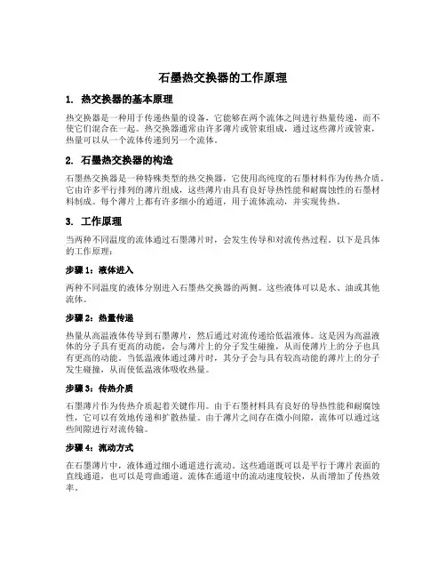 石墨热交换器的工作原理