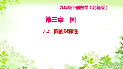 《圆的对称性》练习题