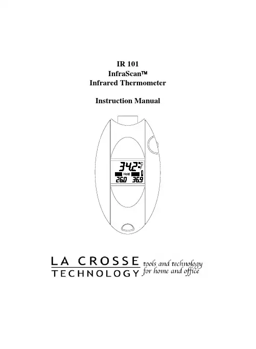 InfraScan 红外温度计说明书