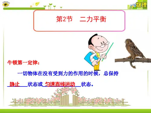8.2 二力平衡课件