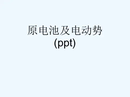 原电池及电动势(ppt)