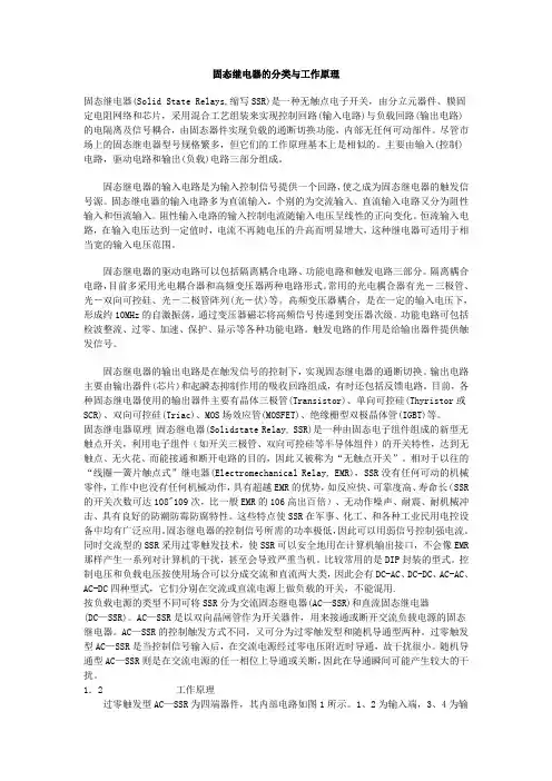 固态继电器