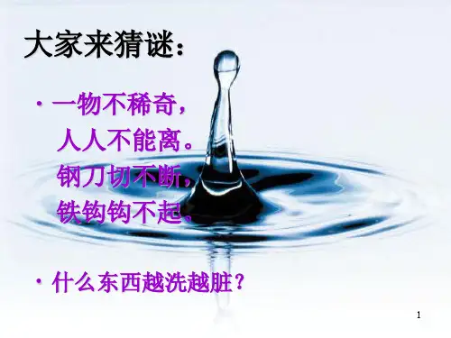 10.认识水ppt课件