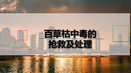 百草枯中毒的抢救及护理PPT课件