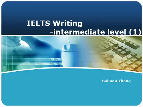 IELTS Writing (1)