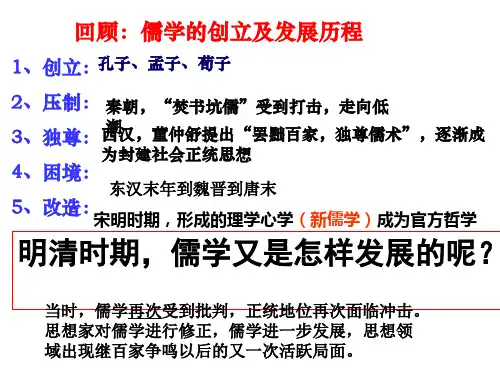 明末清初的思想家