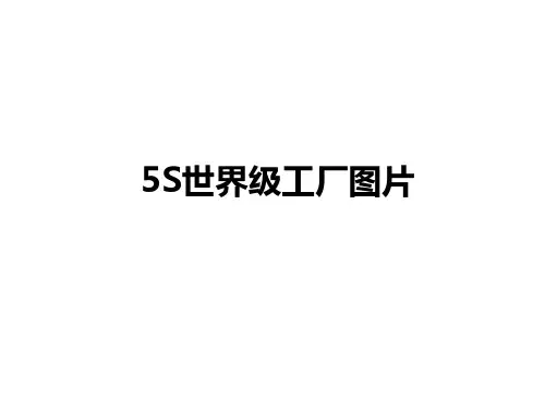 标杆企业5S现场管理图片